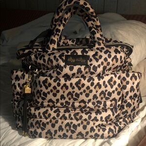 Itzy Ritzy Leopard Print Baby Bag